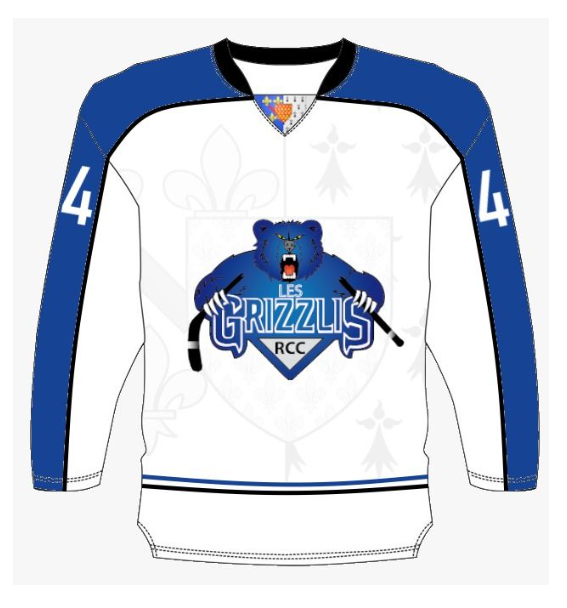 Maillot domicile des Grizzlis
