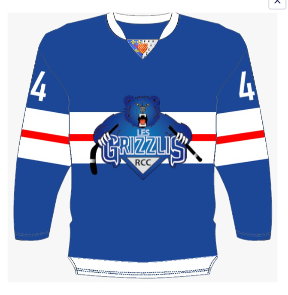 Maillot extérieur des Grizzlis
