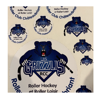 Autocollants des Grizzlis